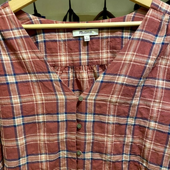 Madewell “peasant” top - Picture 2 of 5